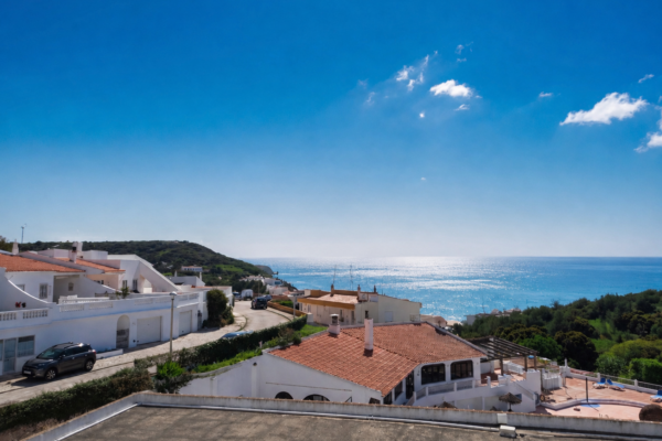 sea views from the Salema apartment